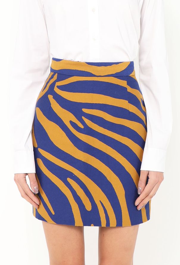 Proenza Schouler S/S 2022 Zebra Twill Skirt - 3 Proenza Schouler S/S 2022 Zebra Twill Skirt - 3
