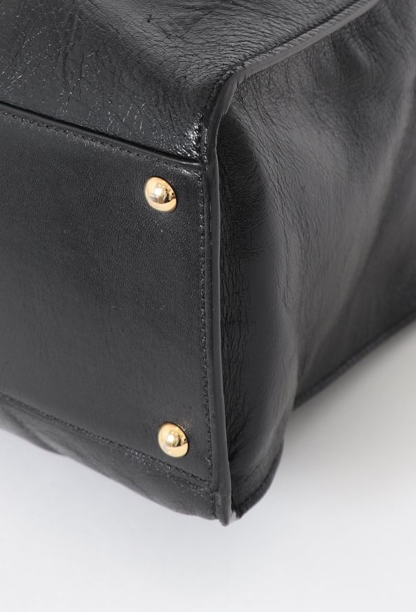 Fendi Black Large Peekaboo Bag - 7