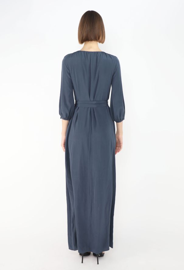 Vanessa Seward Silk Belted Sheath Dress - 5