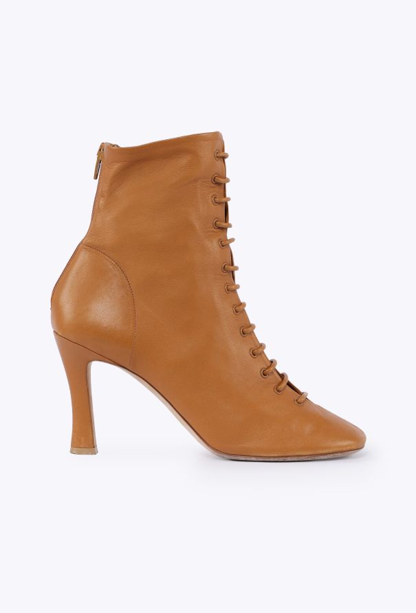 Céline Glove Lace-up Boots, S/S 2018 - 1