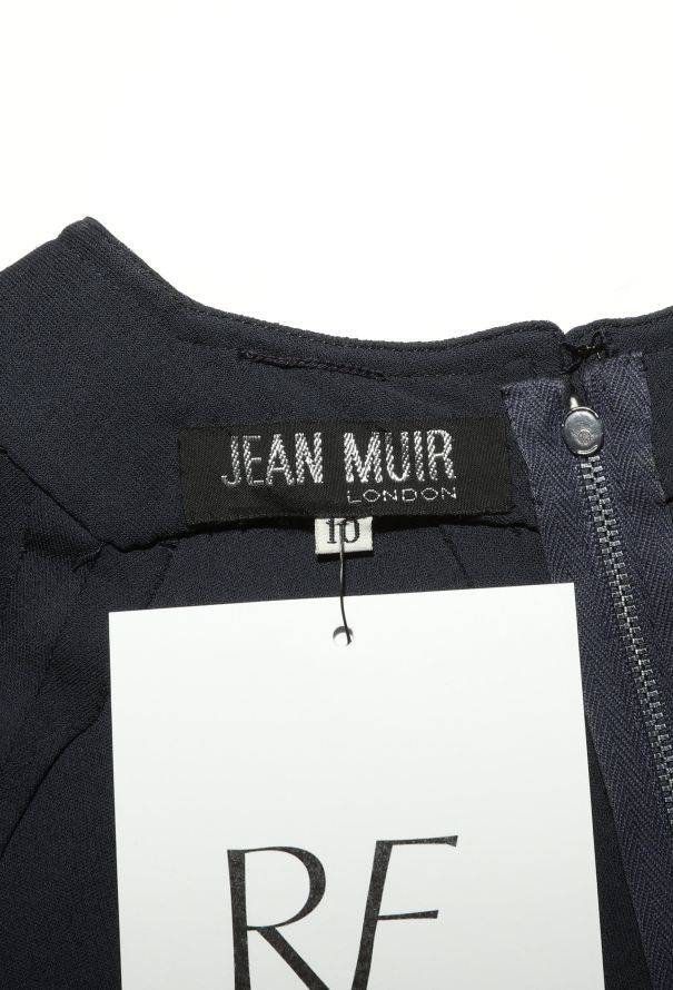 Jean Muir 1972 Pintuck Belted Dress - 5