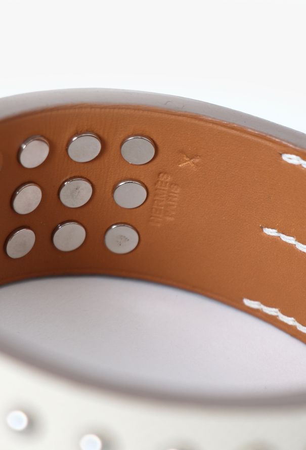 Hermès 2016 Nomade Studded Epsom Bracelet - 4 Hermès 2016 Nomade Studded Epsom Bracelet - 4