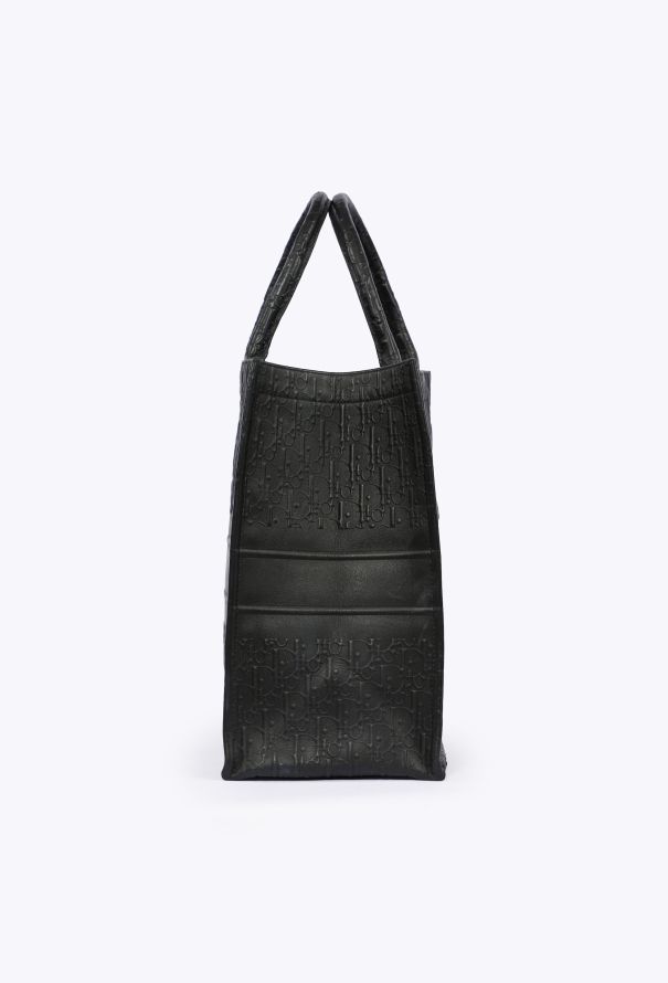 Dior Oblique Jacquard Leather Large Book Tote - 3