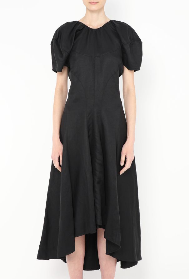 Céline 2017 Asymmetrical Linen Dress - 3