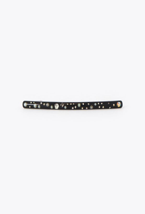 Chanel Embellished Resin Hair Clip - 1