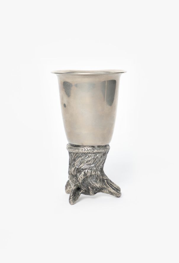 Gucci '70s Carved Fox Head Chalice - 2