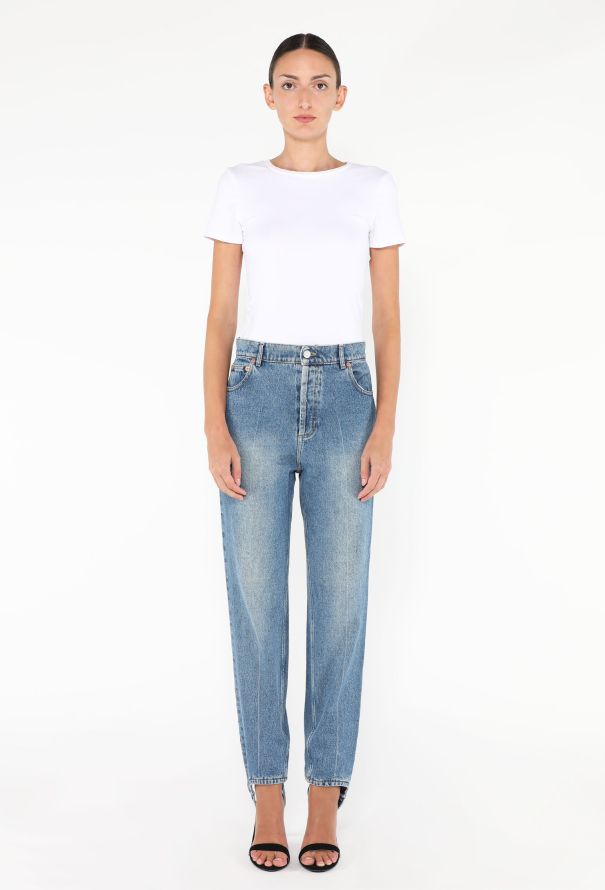 Balenciaga Tapered Stirrup Jeans, 2017 - 1