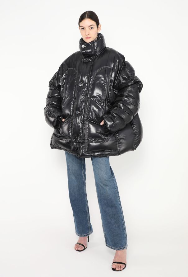 Raf Simons FW 2016 One Size Oversized Color Block Down