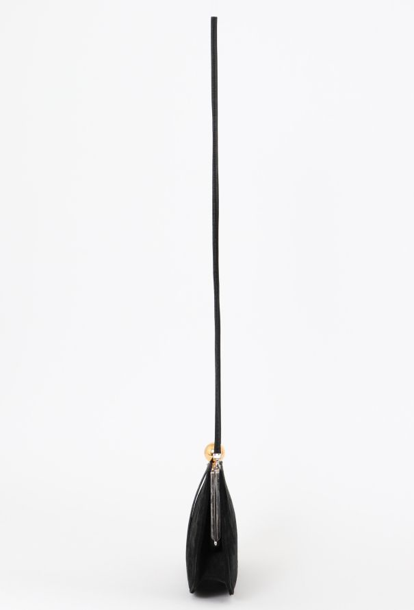 Hermès '80s Black Doblis Seal Sac à Malice - 4 Hermès '80s Black Doblis Seal Sac à Malice - 4