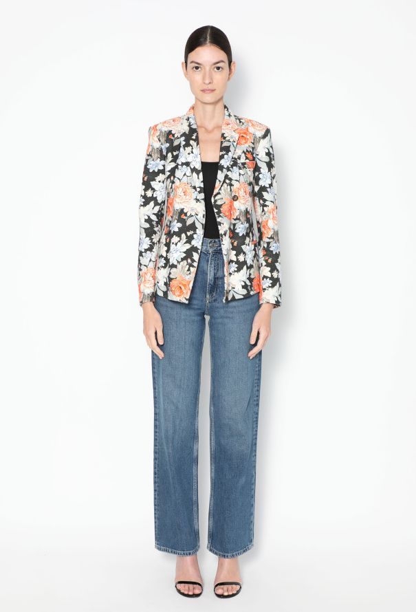 Céline Resort 2012 Floral Piqué Blazer - 4 Céline Resort 2012 Floral Piqué Blazer - 4