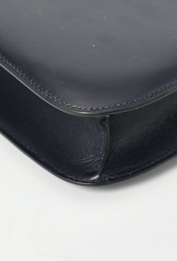 Hermès '70s Navy Box & Enamel Constance 24 - 11