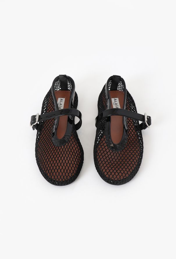 Alaïa 2023 Netted Ballerina Flats - 2 Alaïa 2023 Netted Ballerina Flats - 2