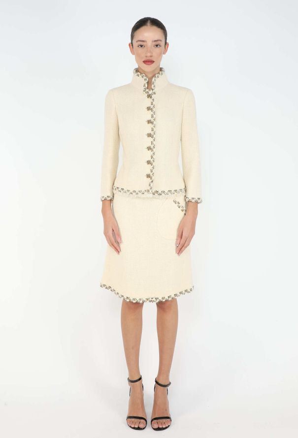 Chanel Pre-Fall 2011 Paris-Byzance Tweed Gripoix Ensemble - 1