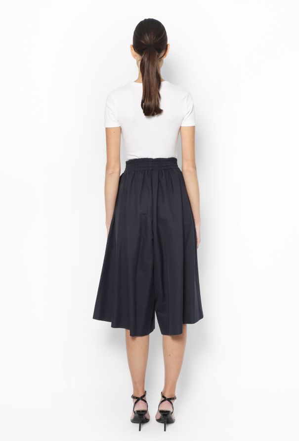 Céline Wide-Leg Flared Culottes - 4