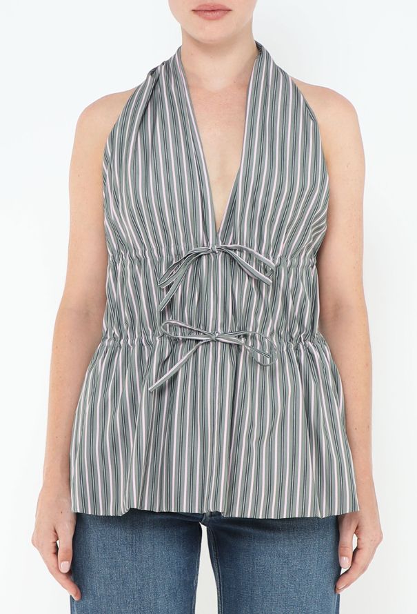 Dries Van Noten S/S 2025 Ceana Open-Back Top - 1
