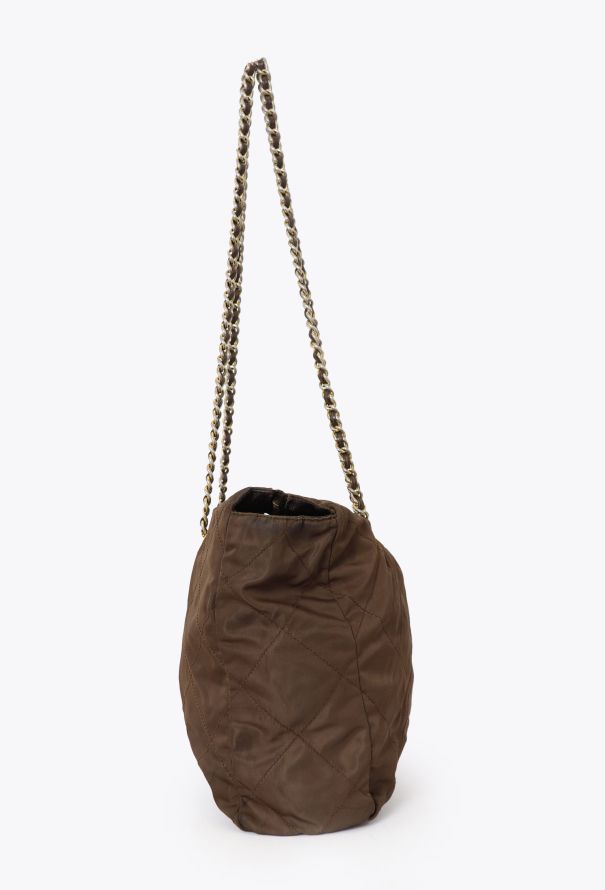 Prada 1995 Quilted Nylon Shoulder Bag - 3