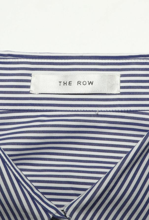 The Row 2023 Derica Pinstripe Shirt - 6 The Row 2023 Derica Pinstripe Shirt - 6