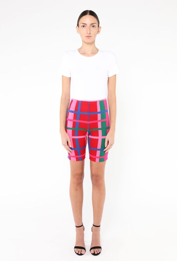 Comme des Garçons F/W 2020 Colorblock Biker Shorts - 1