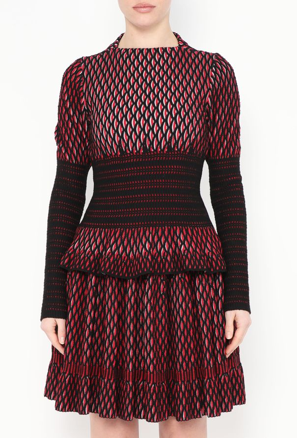 Alaïa Scalloped Peplum Skirt Ensemble - 3 Alaïa Scalloped Peplum Skirt Ensemble - 3