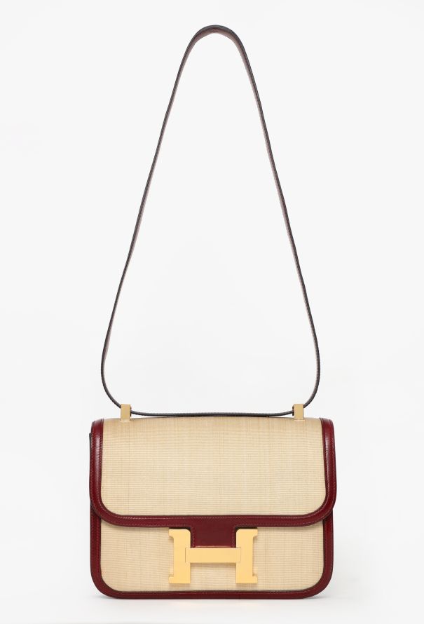 Hermès Vintage Constance 23 Crinoline & Rouge H Box - 3