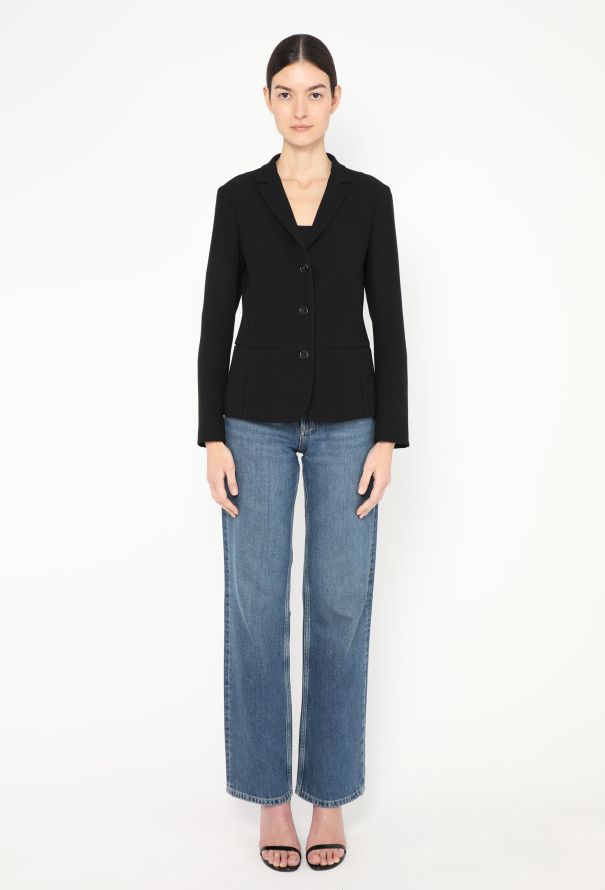 Jil Sander F/W 2008 Pocketed Crêpe Blazer - 4