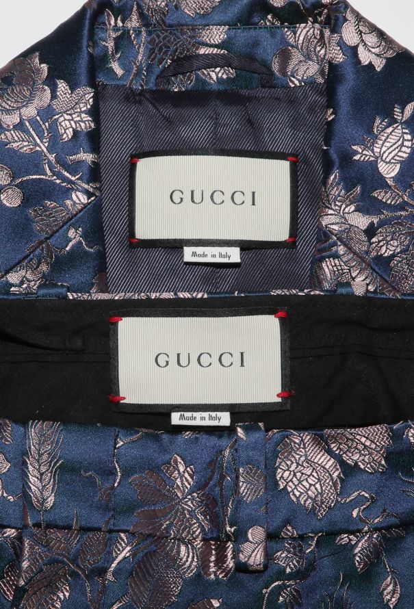 Gucci 2017 Brocade Tailored Suit - 7