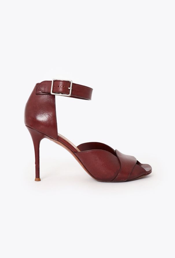Céline 2012 Stitched Leather Heels - 1