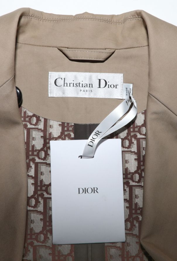 Dior Monogram Gabardine Trench Coat - 7
