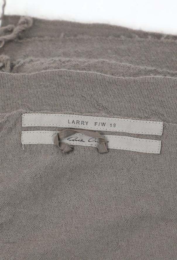 Rick Owens Frayed Cashmere & Silk Scarf - 4