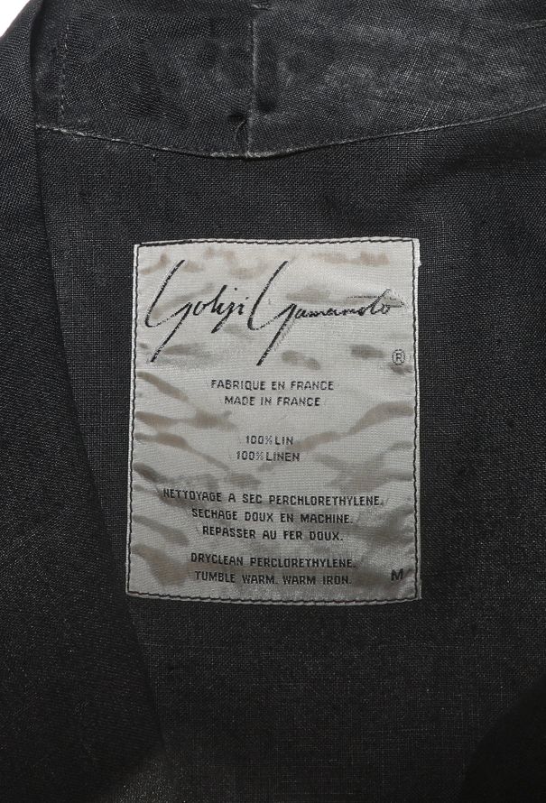 Yohji Yamamoto '80s Trompe l'Œil Linen Vest Dress - 6