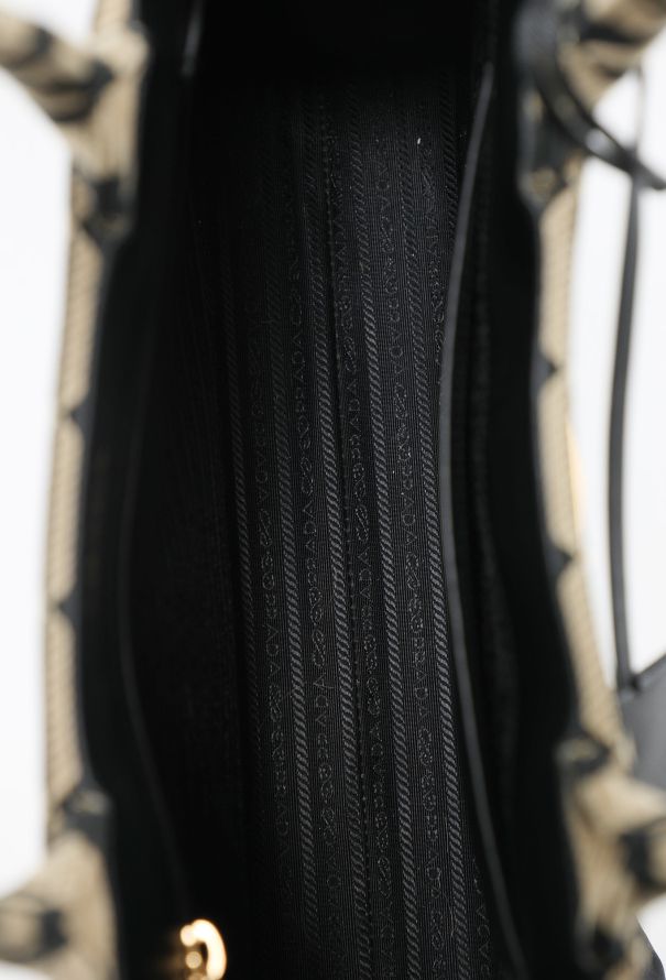 Prada 2022 Symbole Embroidered Jacquard Tote - 13