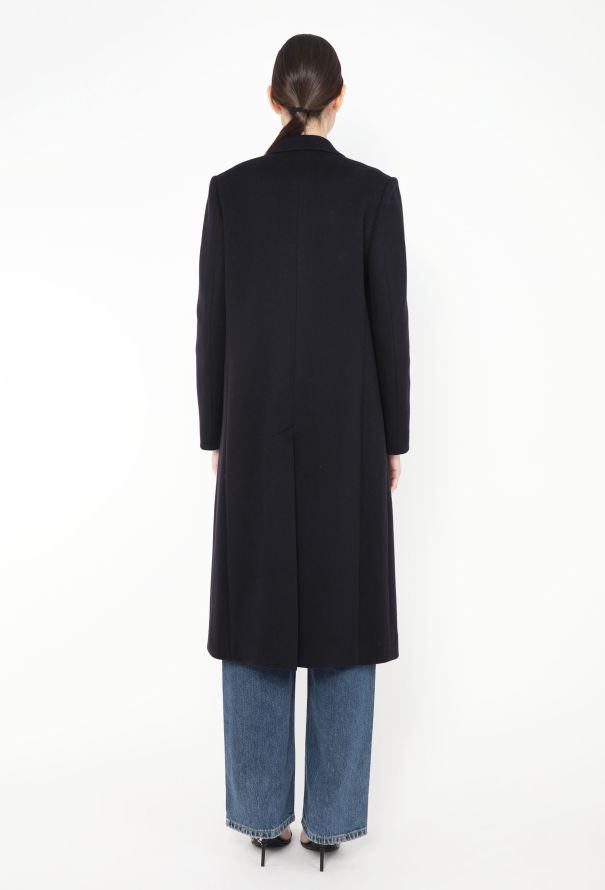 Céline 2011 Cashmere Chesterfield Coat - 4