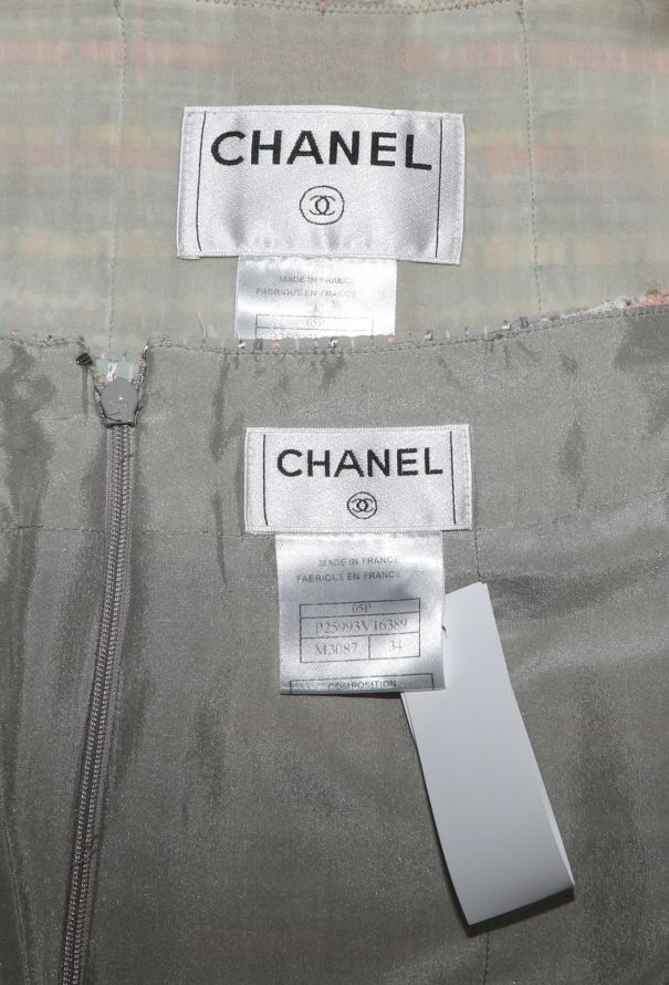 Chanel ICONIC S/S 2005 Silk Tweed Ensemble - 8