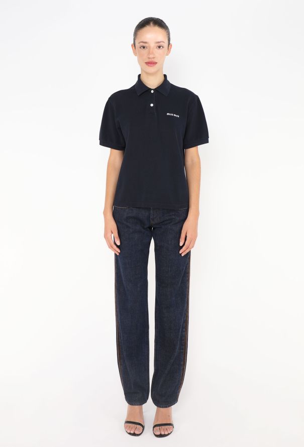Miu Miu S/S 2024 Piqué Logo Polo - 4 Miu Miu S/S 2024 Piqué Logo Polo - 4