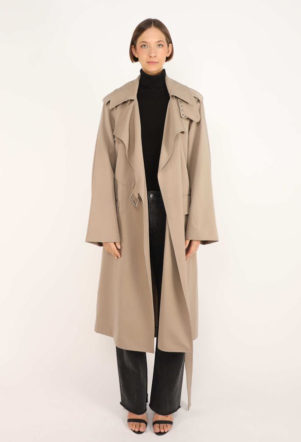 Céline Belted Cargo Trench, Resort 2017 - 4