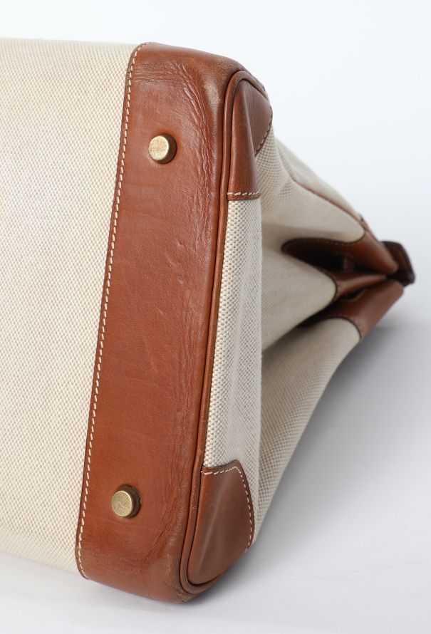 Hermès Vintage Barenia & Toile H Birkin 40 - 10