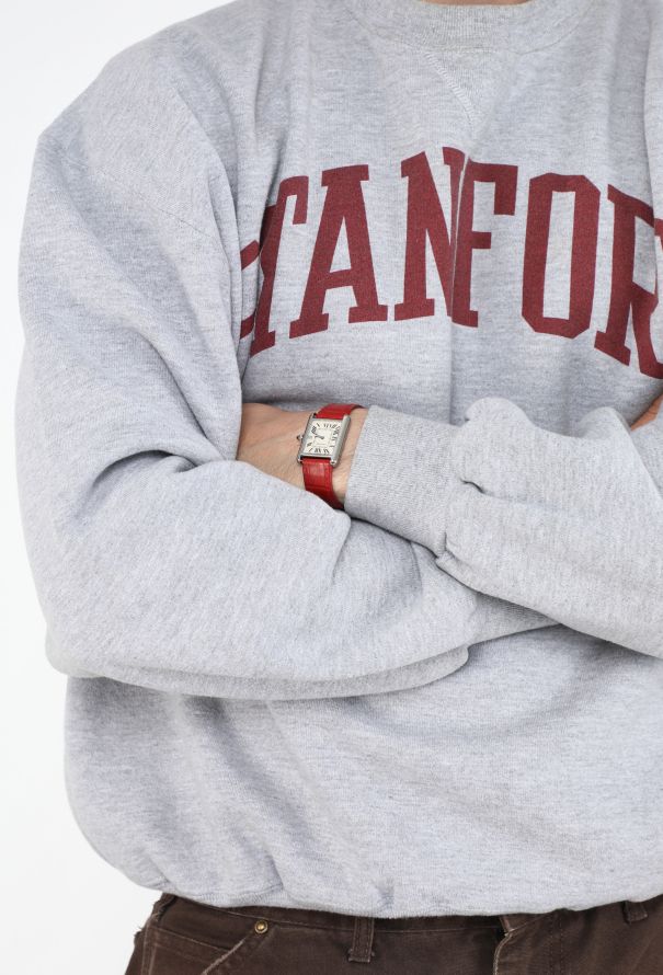 Cartier 18K White Gold Tank Louis GM Watch - 2