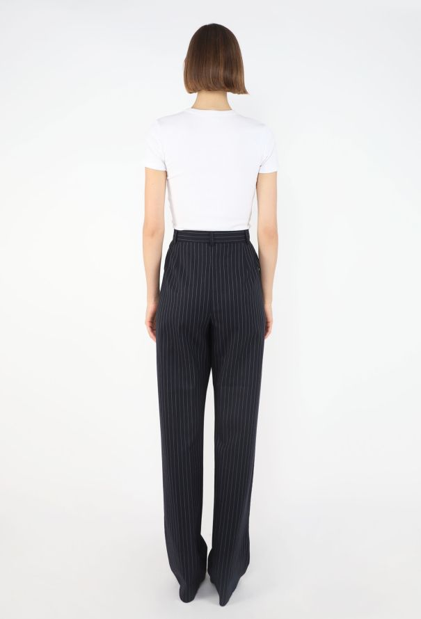 Saint Laurent Vintage Tailored Pinstripe Suit - 7