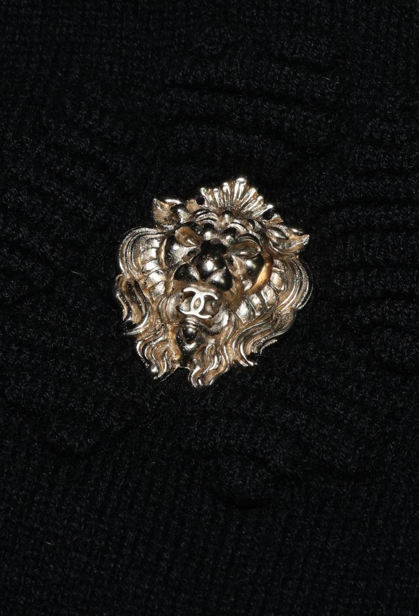Chanel Lion Charm Cashmere Cardigan - 7