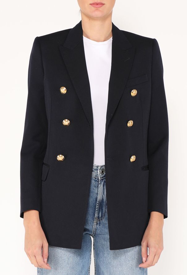 Céline S/S 2020 Tailored Naval Blazer - 1