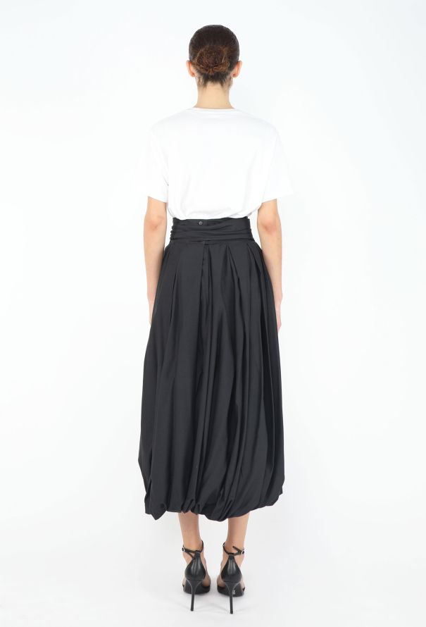 Romeo Gigli Collector S/S 1987 Draped Bubble Skirt - 7