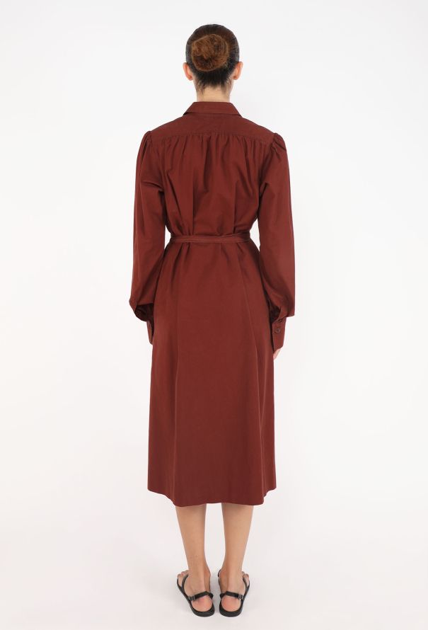 Saint Laurent Belted Saharan Cotton Tunic, 1970s - 5