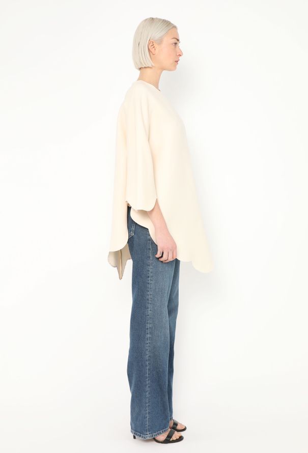 Valentino Resort 2015 Scalloped Silk Tunic - 4 Valentino Resort 2015 Scalloped Silk Tunic - 4
