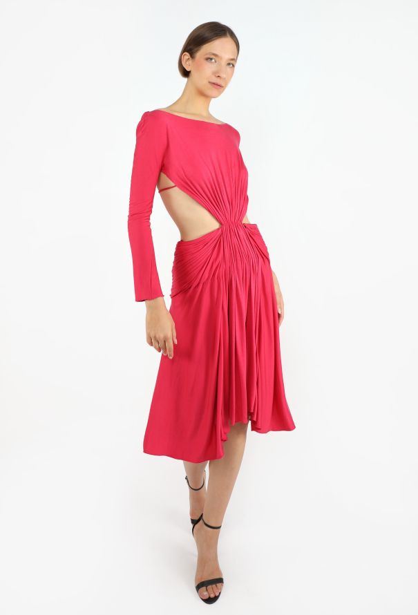 Gianni Versace Open-Back Draped Dress, 2001 - 4