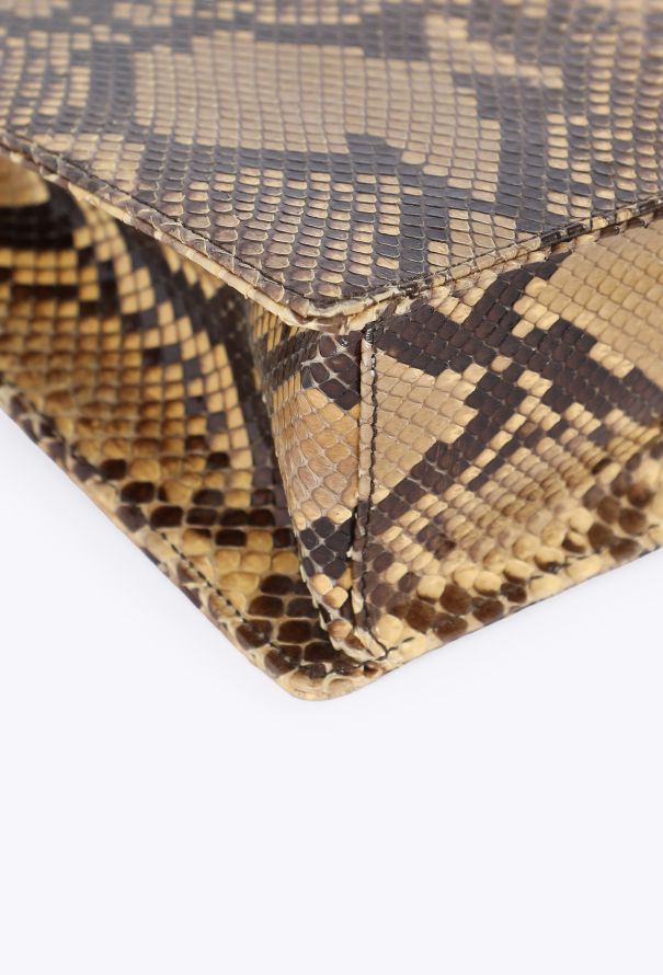 Prada Vintage Python Shoulder Bag - 7