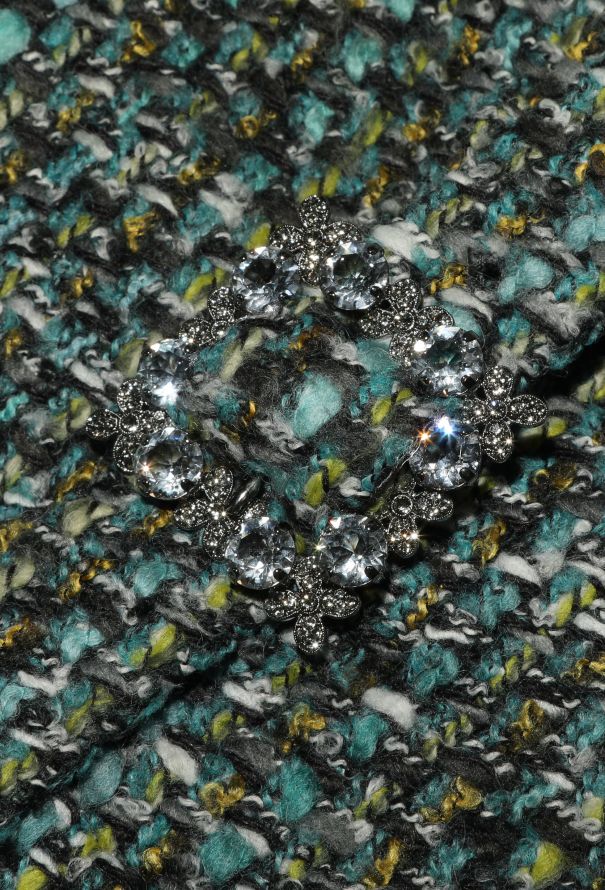 Dolce & Gabbana Tweed Belted Babydoll Dress - 6 Dolce & Gabbana Tweed Belted Babydoll Dress - 6