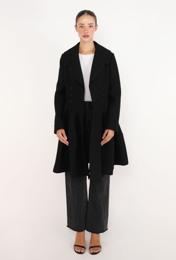 Alaïa Double-Breasted Skater Coat, S/S 2012 - 5