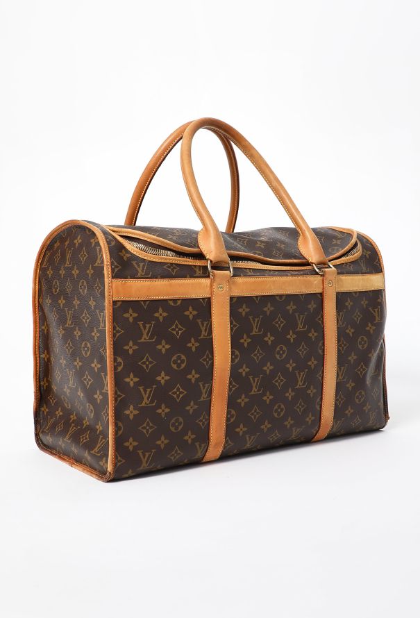 Monogram Dog Carrier 50 Authentic Vintage ReSee