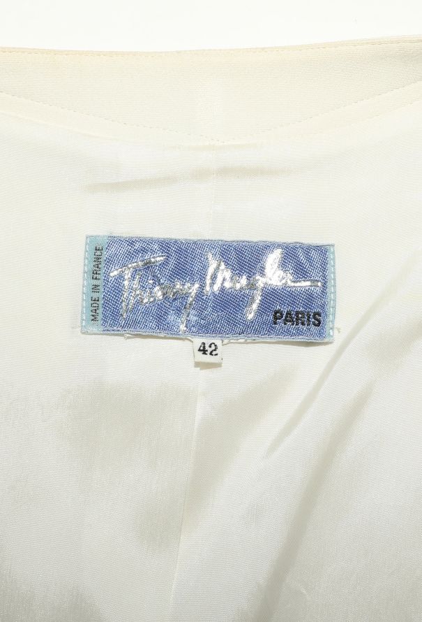 Thierry Mugler '80s Cinched Folded Lapel Jacket - 6