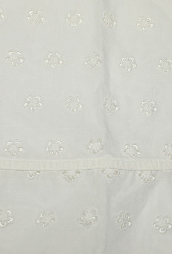 Calvin Klein Open-Back Cotton Eyelet Dress - 8